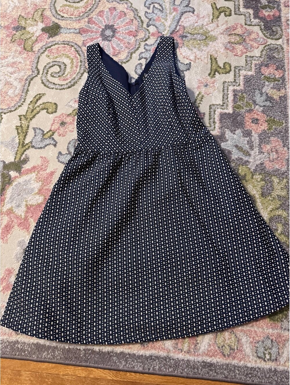 Dress fit and flare lined dress
